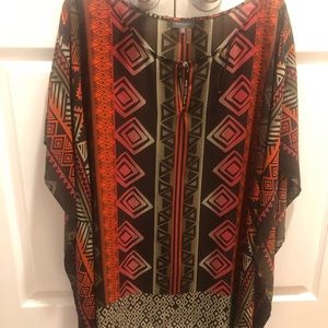 Vince Camuto caftan type top/tunic